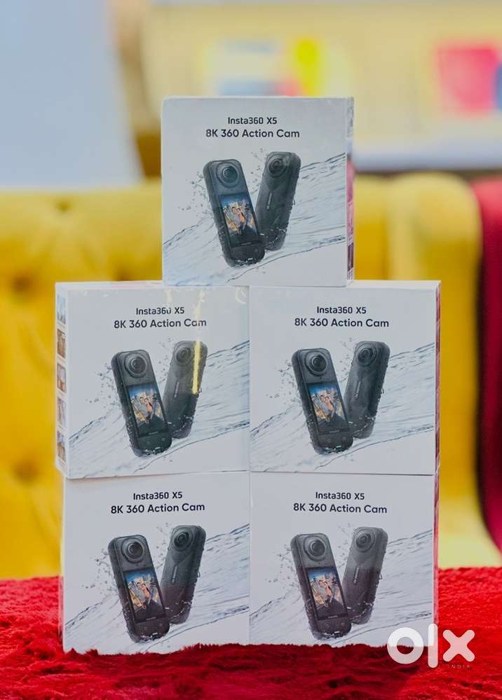 INSTA 360 x5 SEALLED BOX AVAILABLE WITH STORE BILL