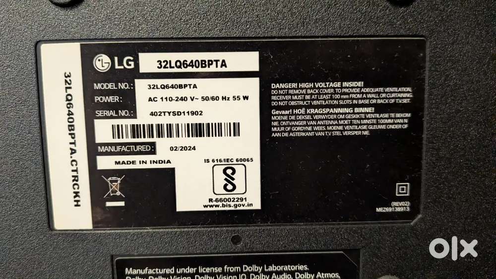LG 32LED TV