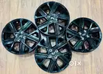 16inch oem Hyundai Verna fluidic black set of 4 alloys