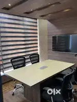 2 Cabin , 1 conference, 12 Workstations, Recep ,pantry etc.