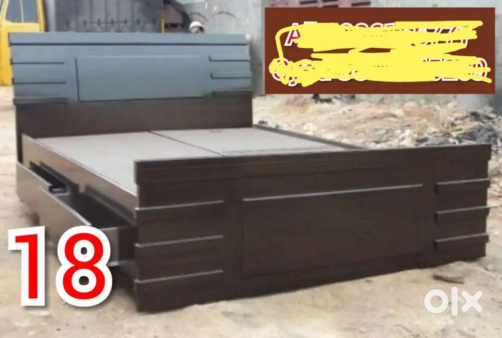 Mini double cot 4x6 without storage 4250 only