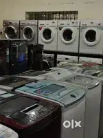 Single & double door fridges and fully automatic washing machine sale