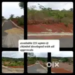 developed plots with all approvals with a clear title and sanad