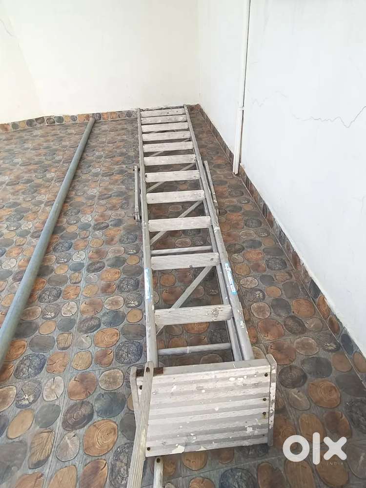 Stainless steel foldable step laddar