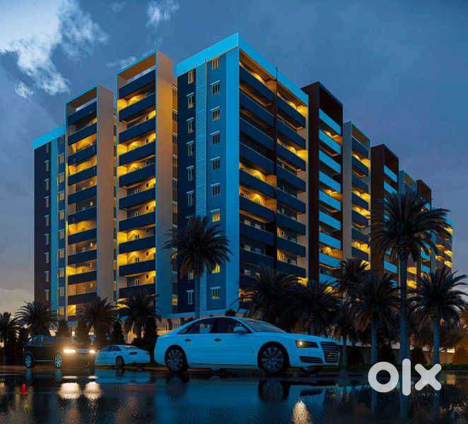 2 BHK Unfurnished flat ready for rental - immediate Occupancy