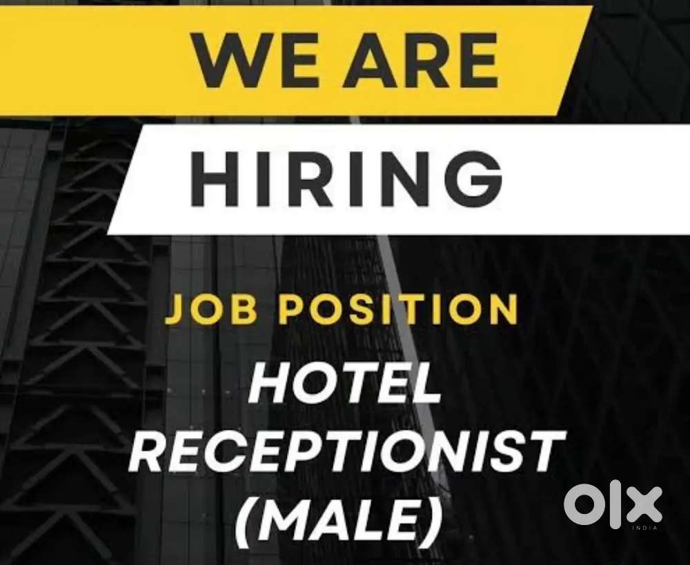 Need a male receptionist  in Edappally
Salary