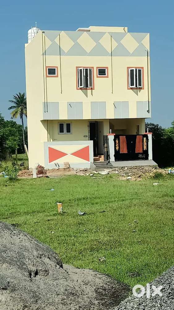 Newly builded individual house