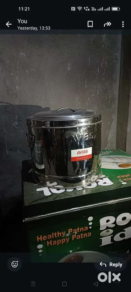 Hotpot 10 ltr and 7.5 lts