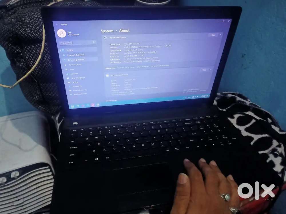 Lenovo laptop window 11 Ram 8GB