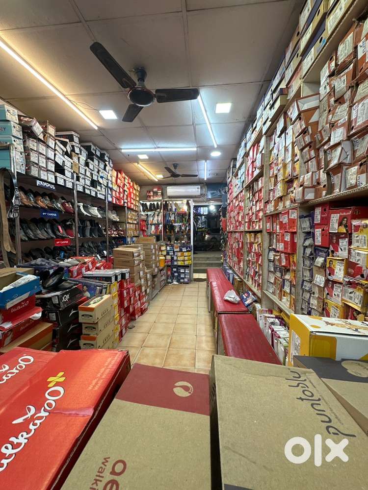 Salesman for footwear shop all branded