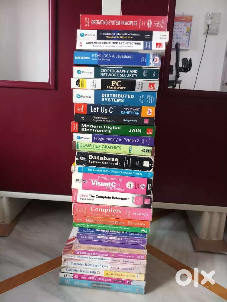 COMPUTER SCIENCE AND ENGINEERING REFERENCE BOOKS AVAILABLE