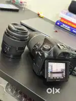 Sony Alpha DSLR Camera with Memory Card, 2 Lens and Charger