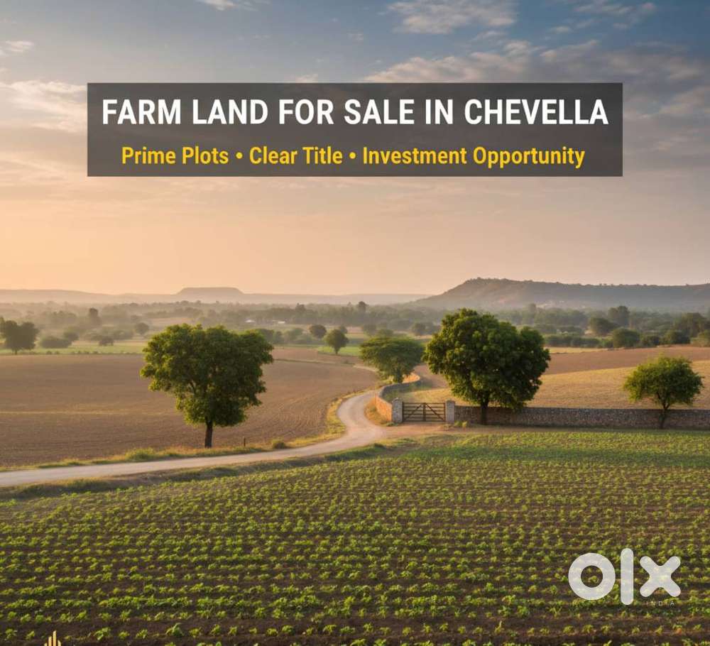 FARM PLOT FOR SALE AT CHEVELLA CLEAR TITLE PLOT