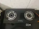 Gas Stove shegdi glass top 2 burner