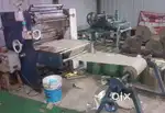 Paper plate lamination machine and roll to roll machine