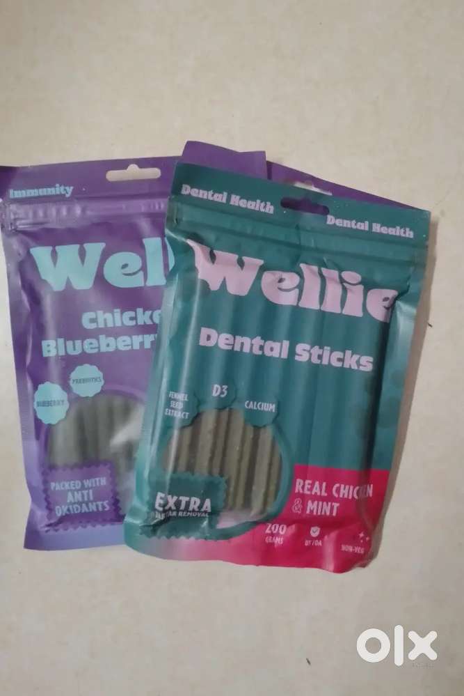 Wheelie dental sticks healthy tasty  treats for your dogs