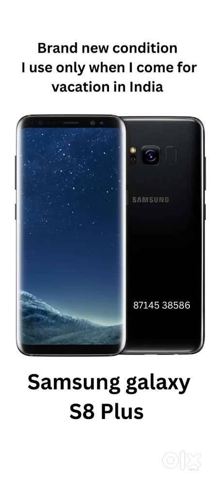 Samsung Galaxy S8 Plus Excellent Condition, Like New!