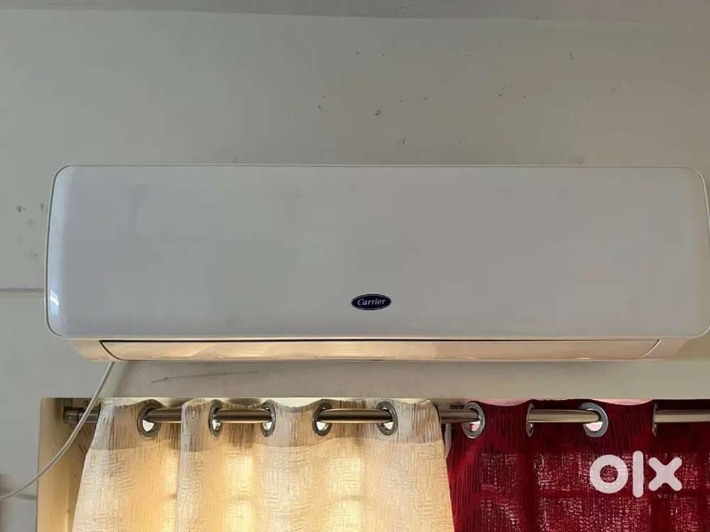 Carrier 3 star Care 1 ton split Air conditioner, fast cooling.