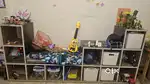 Toy shelf for kids room
