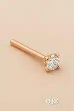 Brand New Rose Gold Diamond Nosepin for the Price of Fancy Nosepin