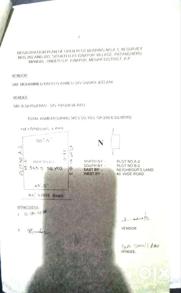 Title deed Registration