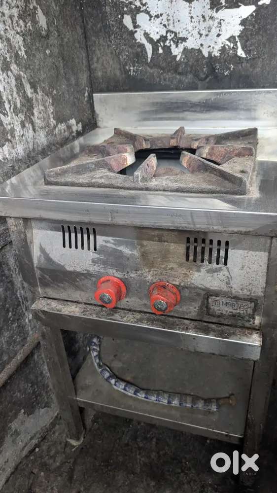 Single range cooking range