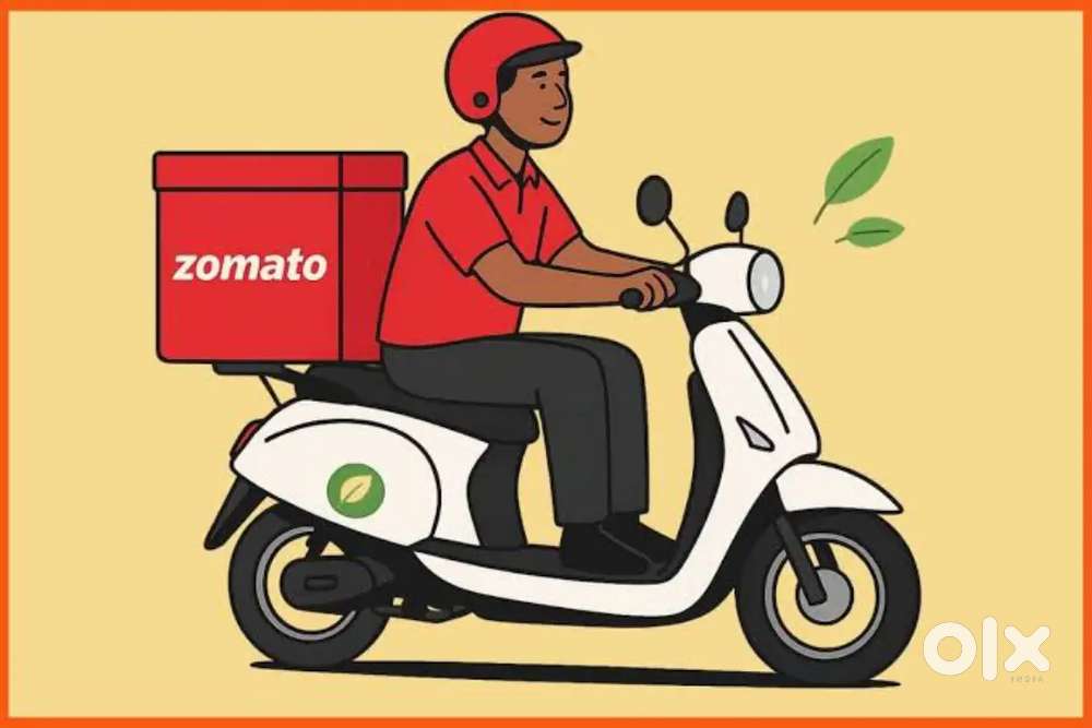 ZOMATO FOOD DELIVERY PARTNER VACANCY  FOR FRESHERS