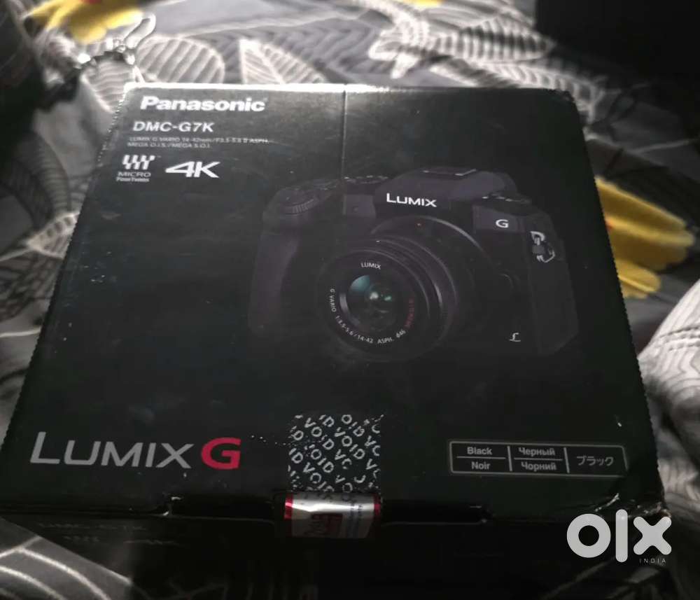 Panasonic Lumix G7 16MP 4K Mirrorless DSLR Excellent Condition ₹38,000