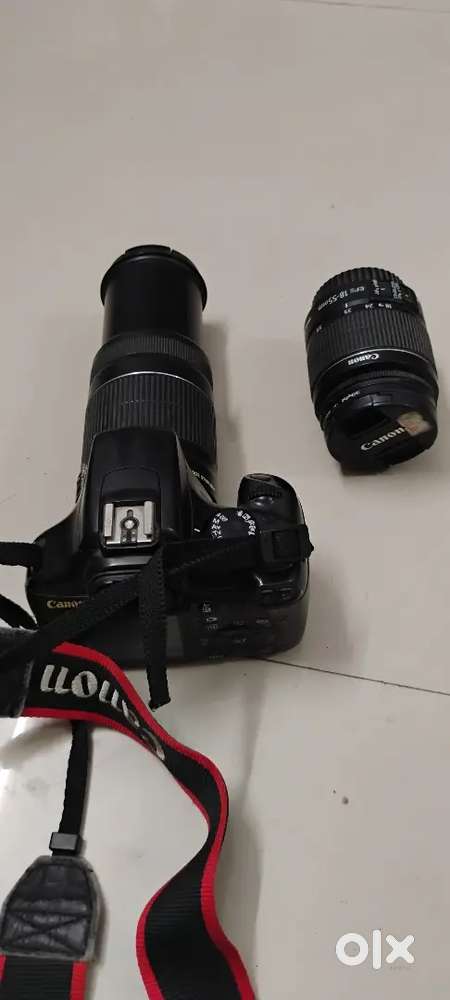 Canon 1100D +250mm lens + double battery+charge+16 gb sd card