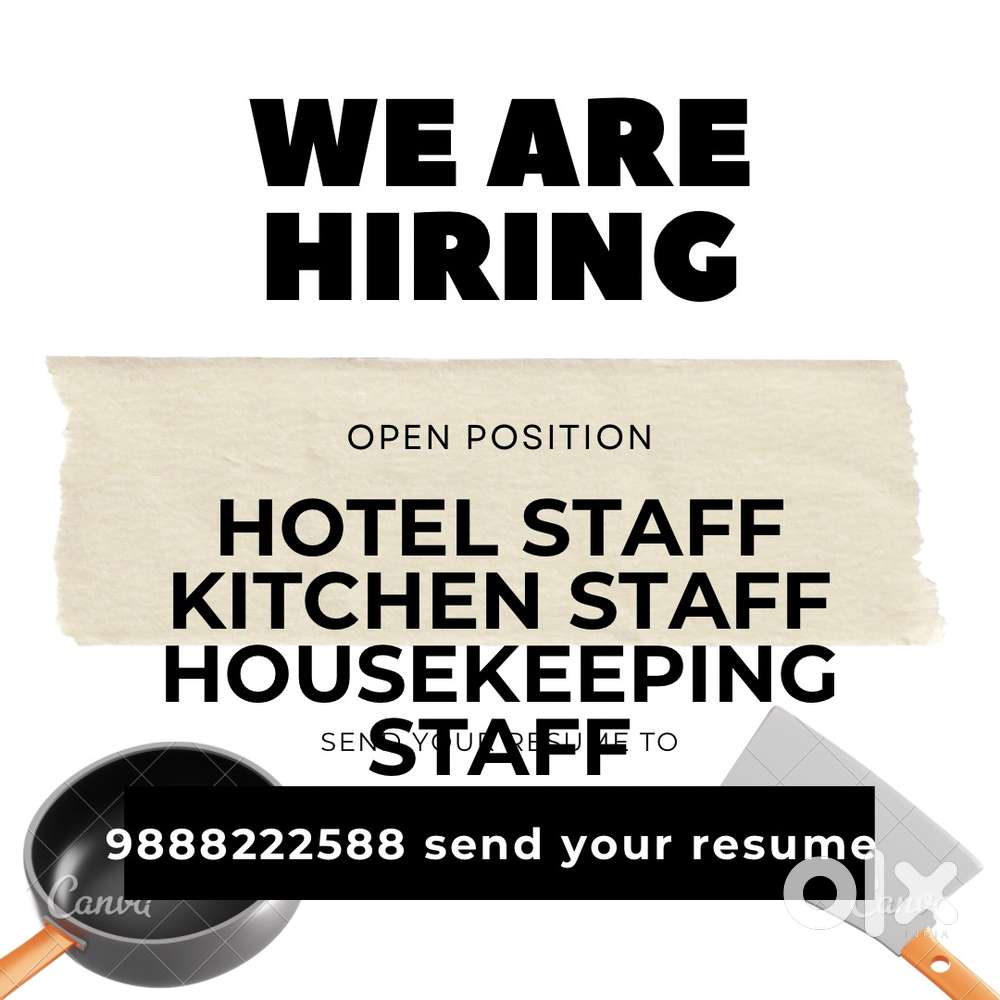 Housekeeping staff ,chef,Room attendant