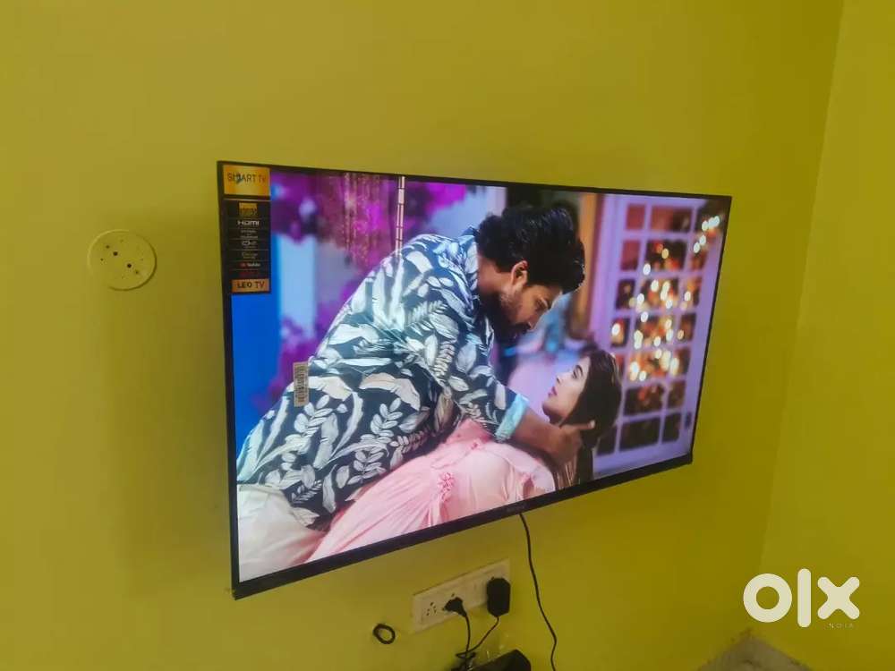 43in just 12200 only smart android LED tv