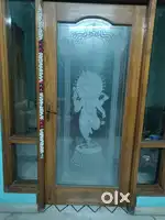 Dring Room ka Darwaza double glass
