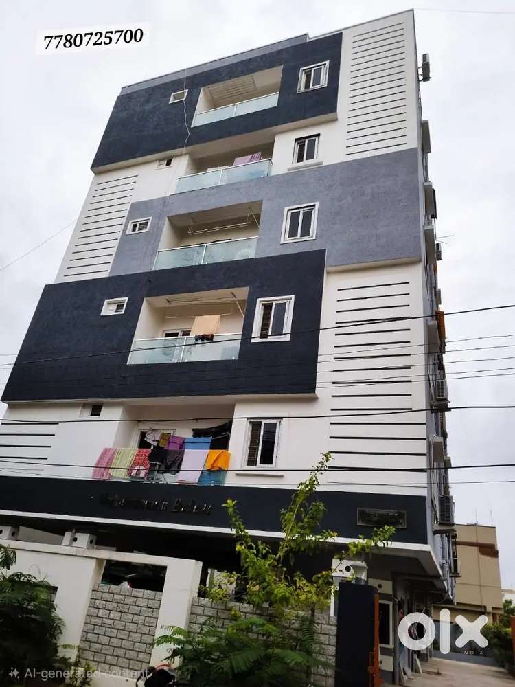 1500 Sft , 3 BHK North facing Flat,  near Uppal Venkateswara Temple