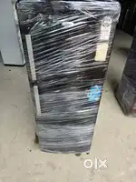 Whirlpool double door black colour fridge