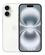 Iphone 16 128gb white 100% battery