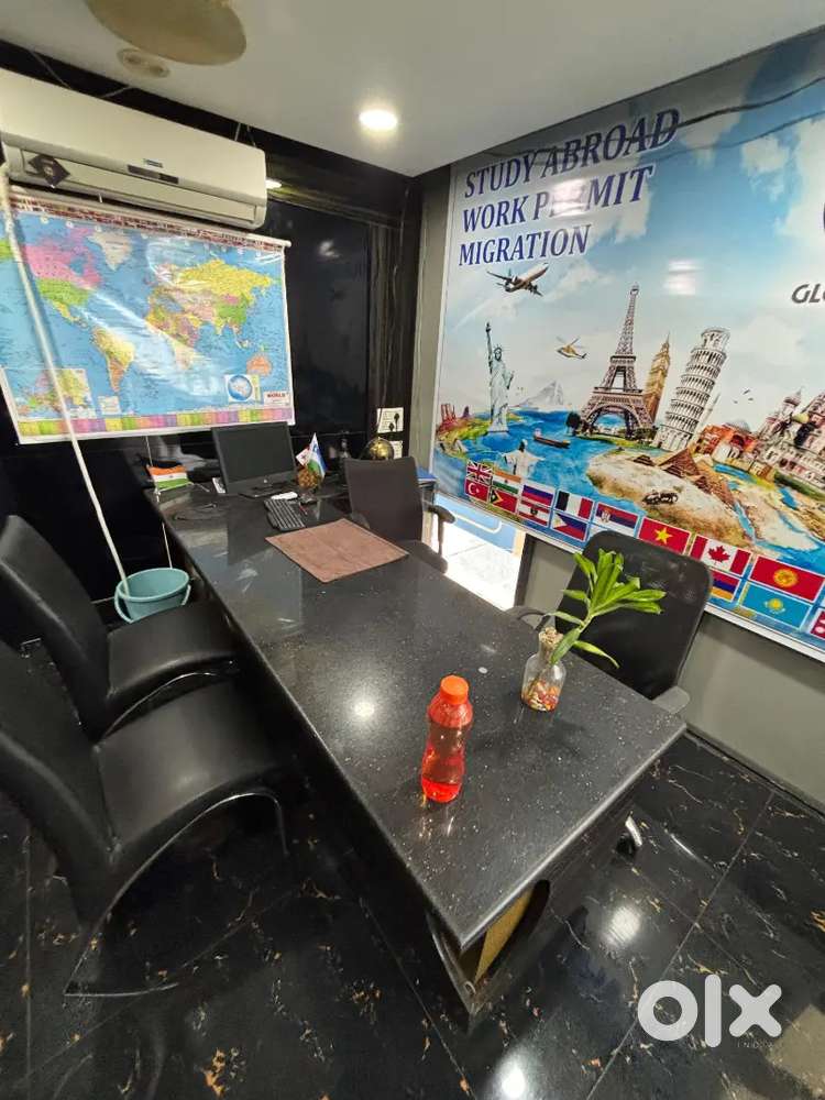 Fully furnished office space available for sell