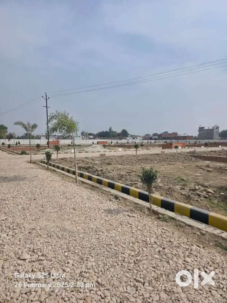 Lucknow मे प्लाट ले आउटर रिंग रोड पे nagar निगम मे बैंक लोन