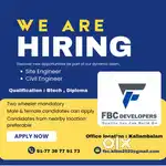 Urgently required site supervisor