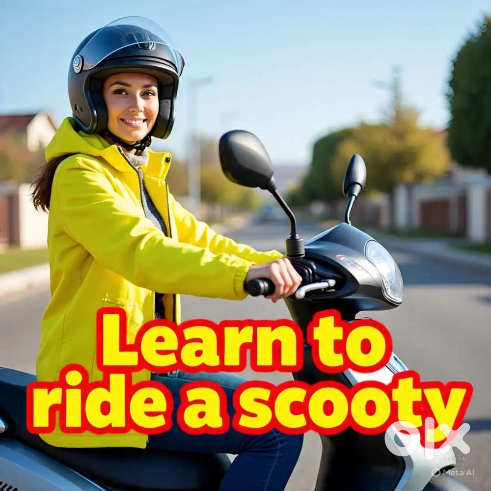 Learn Scooty for Female only