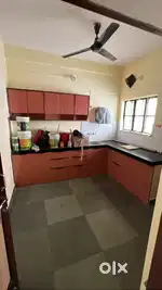 2 BHK furnished flat for rent for vegitarian Family only