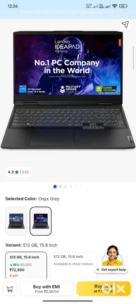 Lenovo Gaming laptop