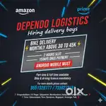 Delivery job PART-TIME FULL-TIME AVAILABLE FLEXIBLE PAYMENT
