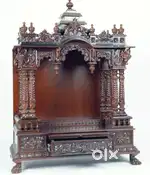 Puja wood temple