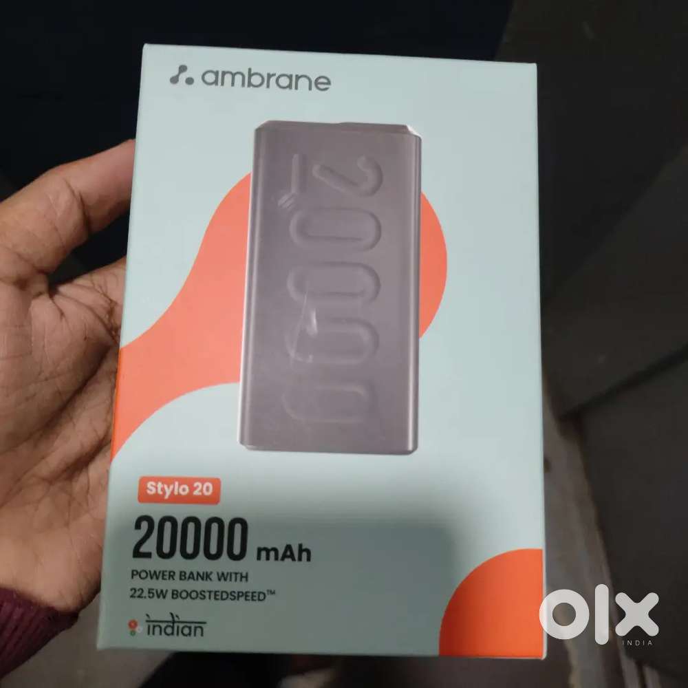 Ambrane stylo20 power bank