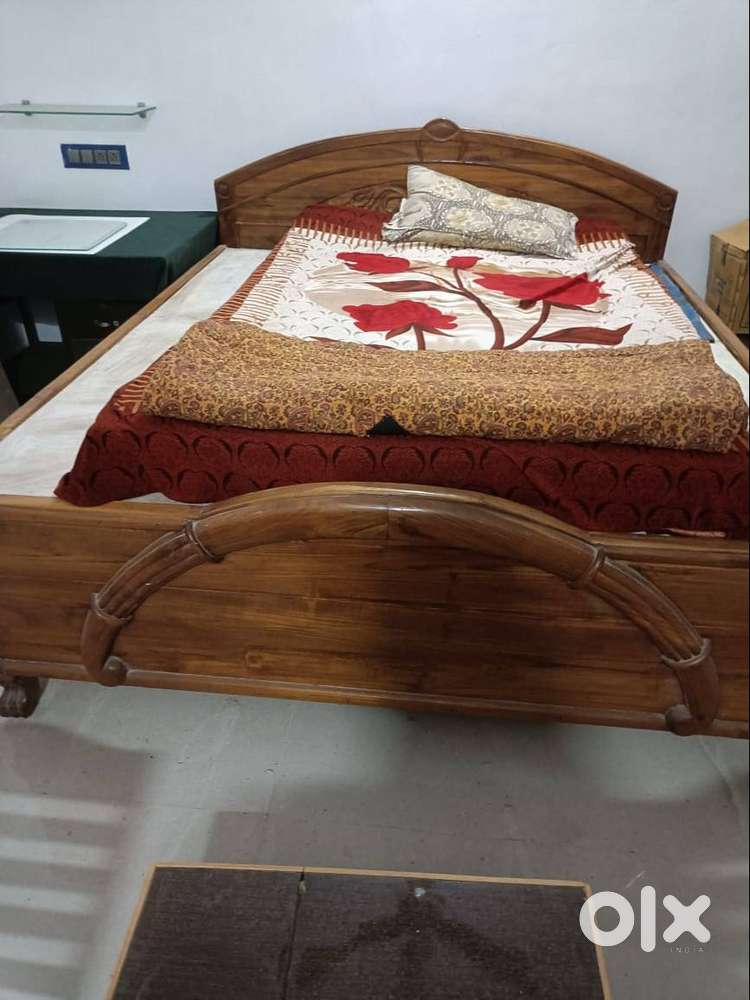 Assam Teak Wood King Size Cot