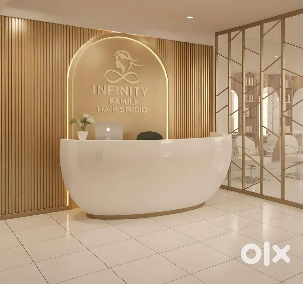 salon reception staff with experience