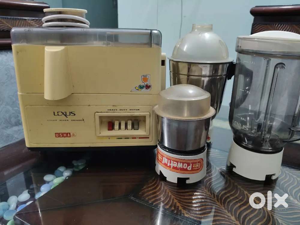 Old model Usha Mixer+Juicer+Grinder