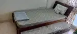 Single bed with trundle