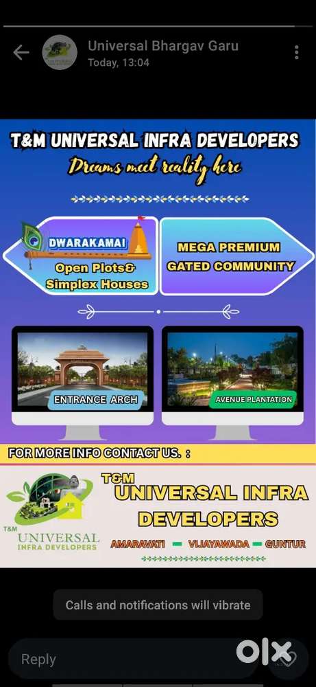 Highway plots near West bypass