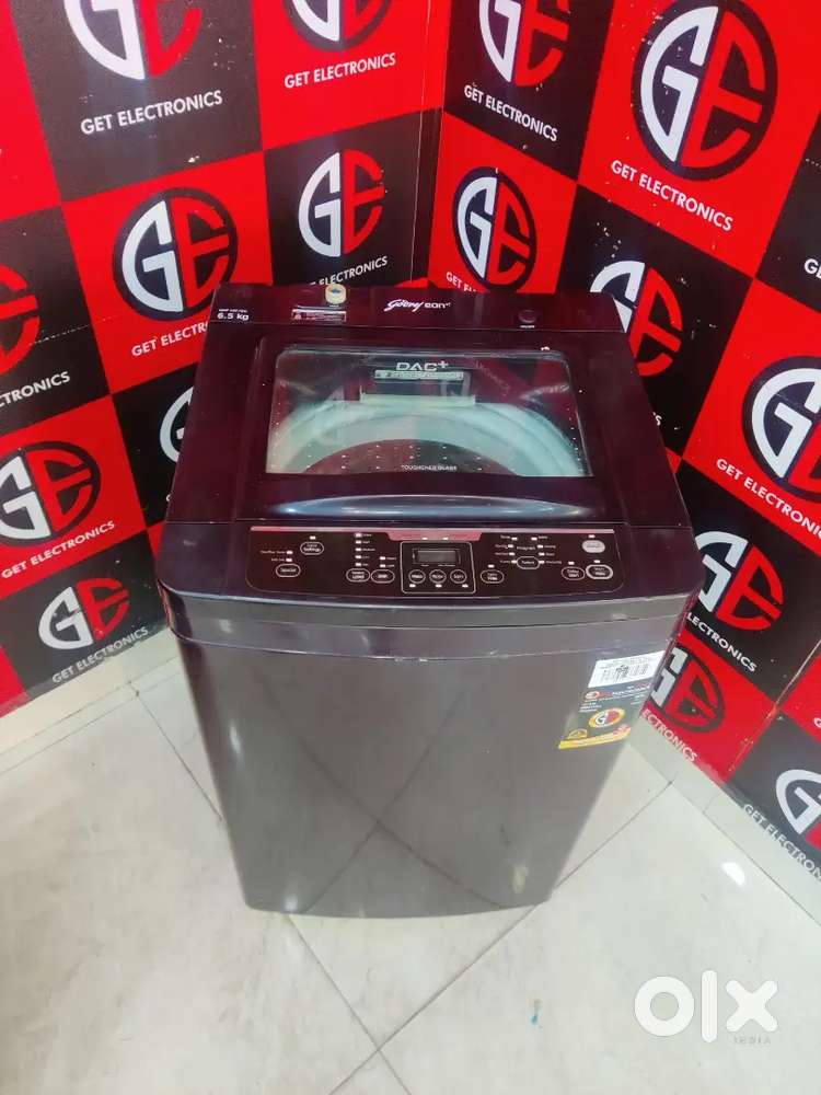 Id.134Godrej 6.5kg Fully automatic machine with free shipping warnty